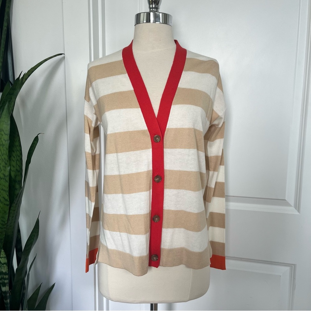 Vince Camuto Striped Women's Cardigan